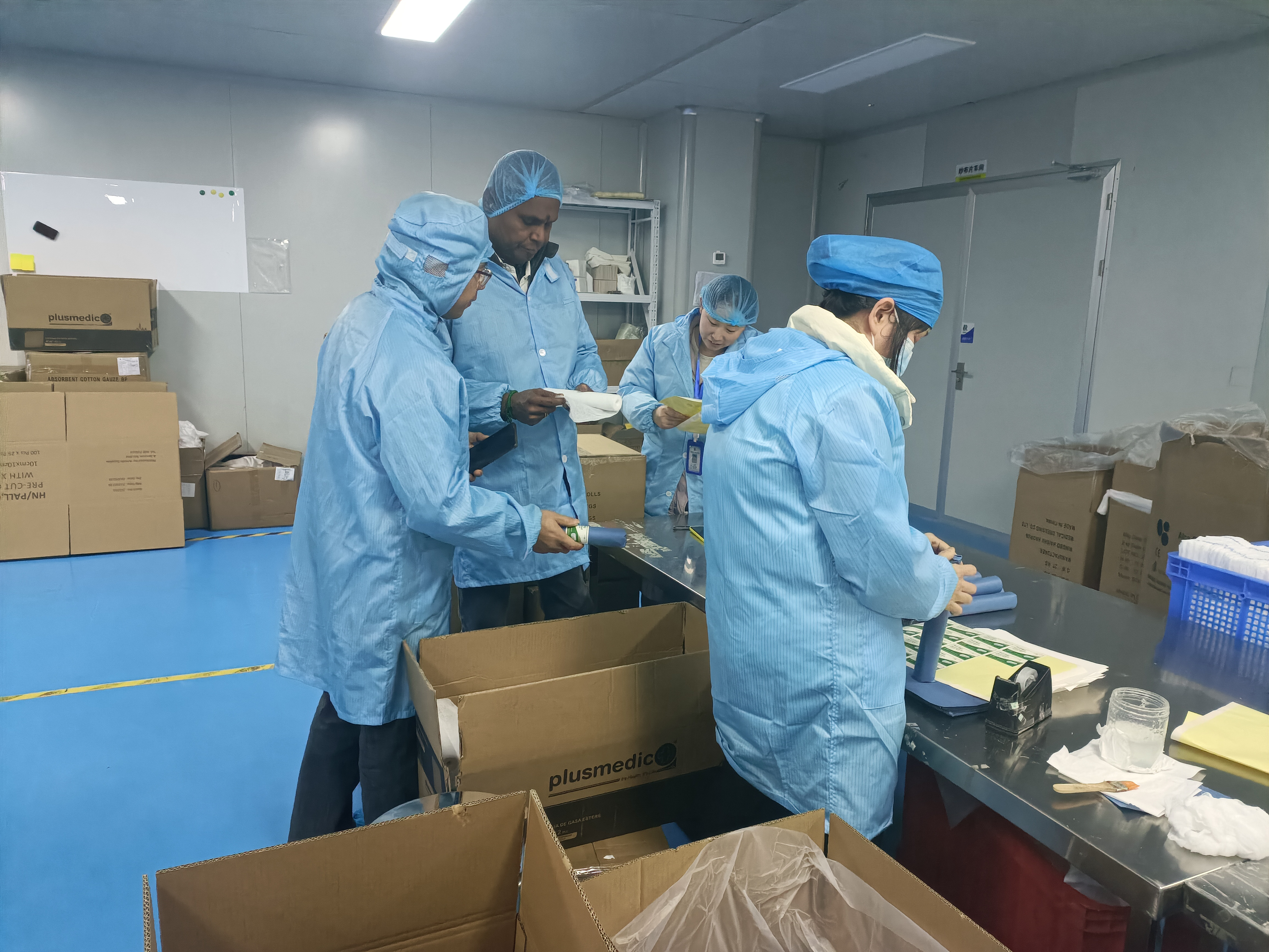 Nieuws van de klantfabriek inspectie