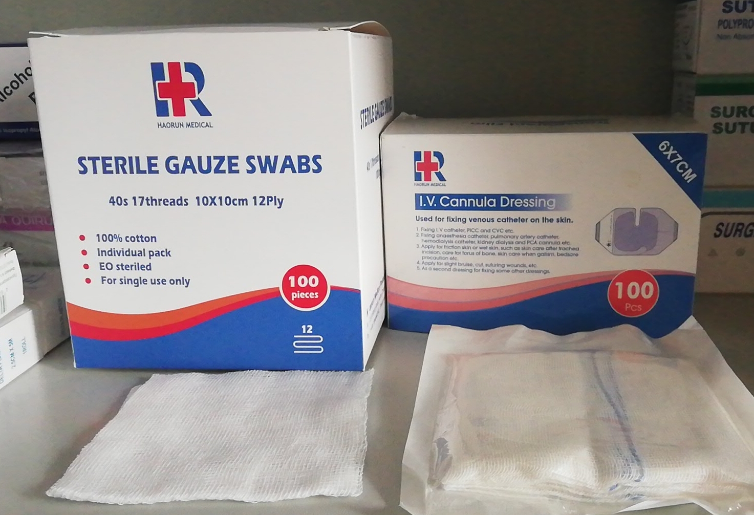 Gaasstaafjes: een essentiële medische voorraad voor verschillende toepassingen