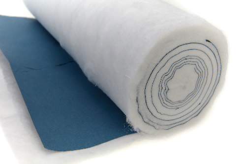 Absorberende watten in elkaar brachten