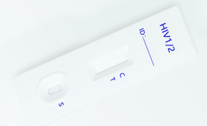 Antilichamen tegen HIV Type 1 Type 2 Rapid Test Combo Cassette