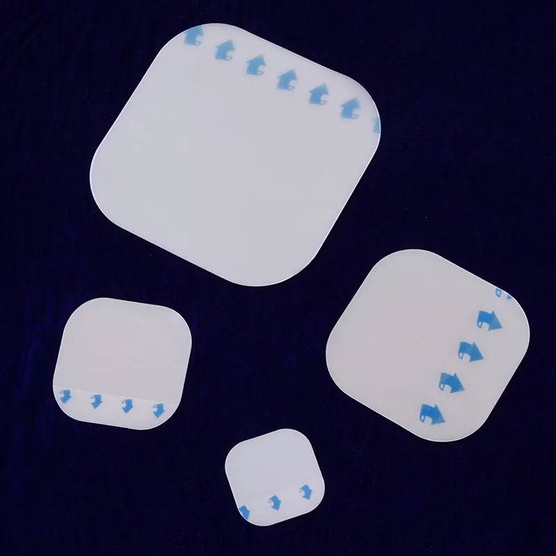 Randdrukkend hydrocolloïdverband