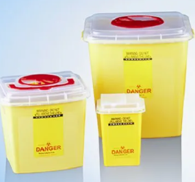 Scherpe container